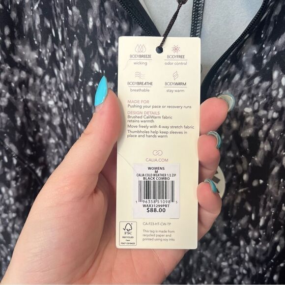 CALIA Women's Cold Dash 1/4 Zip - Picture 13 of 16